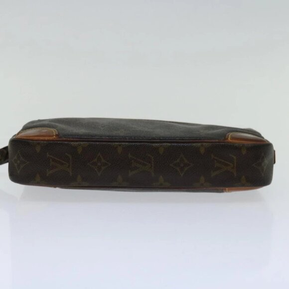 LOUIS VUITTON Monogram Marly Dragonne GM Clutch Bag M51825 LV Auth 69816 - Picture 7 of 16